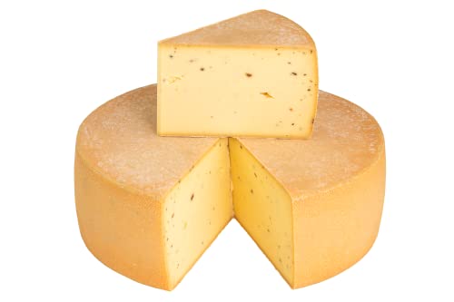 Almgourmet - Südtiroler Trüffelkäse - 2 Stück je 400g - Cremiger Käse mit original italienischem Trüffel von Almgourmet