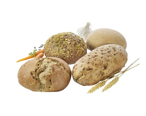 Almgourmet, Brotvariation "Brotquartett" - Zusammenstellung aus 4 Brotsorten, 2150g, herzhafte und saftige Brote von Almgourmet