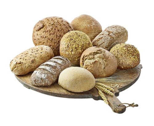 Almgourmet, Brotvariation "Genießer Brotkorb" - Zusammenstellung aus 9 Brotsorten, 5400g, herzhafte und saftige Brote von Almgourmet