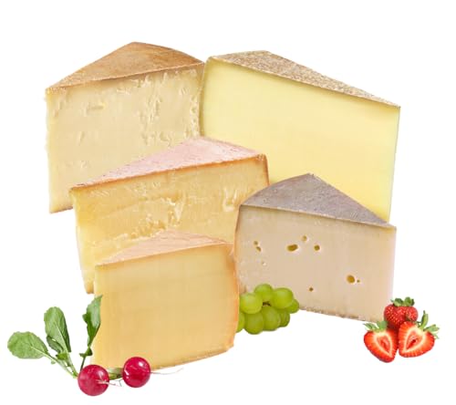 Almgourmet - Gourmet Käsevariation - unsere Hartkäseklassiker - 4 würzig und intensive Käsesorten aus den Bergen von Almgourmet