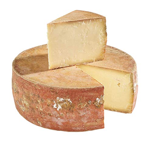 Almgourmet - Hartkäse aus Südtirol - 2 Stück je 400g - 12 Monate gereift - Herzhafter Urtyroler Käse mit würzigem Geschmack von Almgourmet