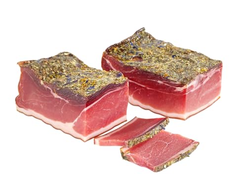 Kräuterschinkenspeck, Südtiroler Kräuterschinkenspeck (700g) von Almgourmet