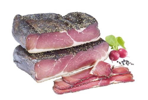 Schinkenspeck, Delikater Pfefferschinken (800g) von Almgourmet