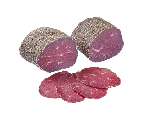 Almgourmet - Südtiroler Rindgeselchtes - 2 Stück je 260g - gepökeltes Rindfleisch aus Italien von Almgourmet