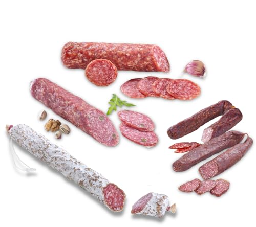 Almgourmet - Wurstspezialitäten mit 5 Produkten - u.a. italienische Salami und Kaminwurzn - deftig und würzig von Almgourmet