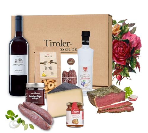 Schinken-Käse-Präsentset, Geschenkset "Herzlichen Glückwunsch" (4kg) von Almgourmet
