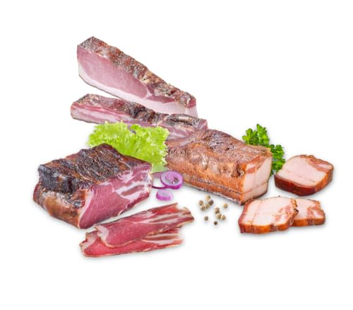 Specktrio - Almgourmets Auswahl - Beliebte Speck-Sets für Feinschmecker und Genießer (Specktrio - Deftig) von Almgourmet