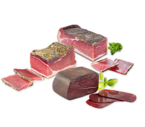 Specktrio - Almgourmets Auswahl - Beliebte Speck-Sets für Feinschmecker und Genießer (Specktrio - Geschmacksmix) von Almgourmet