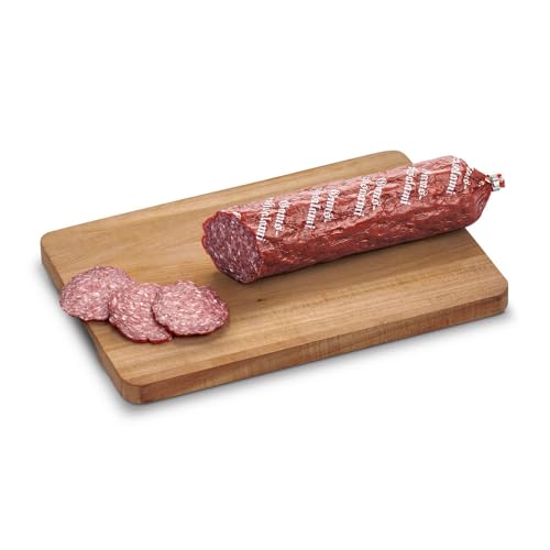 Wildsalami, luftgetrocknete Gamsrohsalami - 300g Wildsalami, luftgetrocknete Gamsrohsalami - 300g von Almgourmet