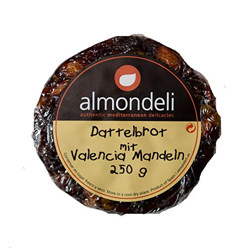 Almondeli Dattelbrot mit Valencia Mandeln (250g) von Almondeli
