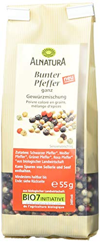 Aln.bunter Pfeffer 55g Beutel Aln.bunter Pfeffer 55g Beutel von Alnatura
