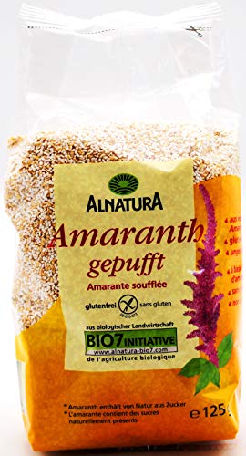 Alnatura Bio Amaranth gepufft, 3er Pack (3 x 125g) von Alnatura