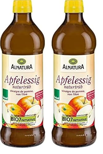 Alnatura Bio Apfelessig, 500ml (Packung mit 2) von Alnatura