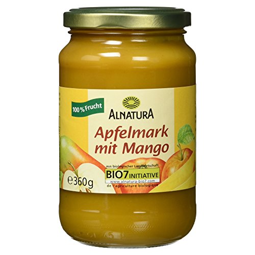 Alnatura Bio Apfelmark mit Mango, Vegan, 360g von Alnatura