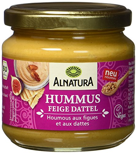 Alnatura Bio Aufstrich Hummus Feige Dattel, vegan, 180 g, Mittel Alnatura Bio Aufstrich Hummus Feige Dattel, vegan, 180 g, Mittel von Alnatura