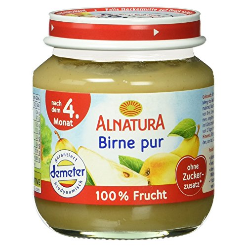 Alnatura Bio Birne pur, nach dem 4. Monat, 125g Alnatura Bio Birne pur, nach dem 4. Monat, 125g von Alnatura