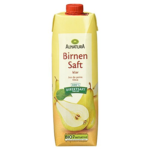 Alnatura Bio Birnensaft, klar, 6er Pack (6 x 1 kg) von Alnatura