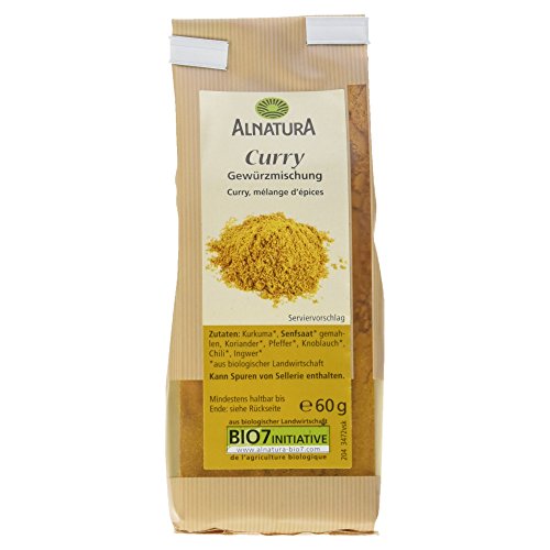 Alnatura Bio Curry Gewürzmischung, 60g Alnatura Bio Curry Gewürzmischung, 60g von Alnatura
