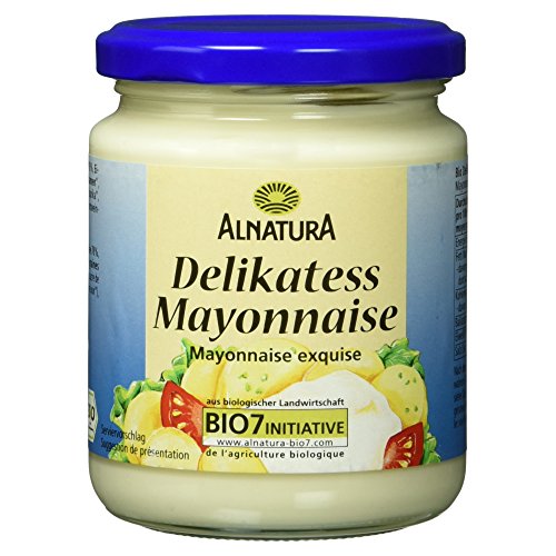 Alnatura Bio Delikatess Mayonnaise mit Ei, 250ml Alnatura Bio Delikatess Mayonnaise mit Ei, 250ml von Alnatura