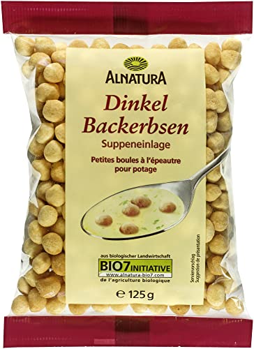 Alnatura Bio Dinkel Backerbsen, 125g Alnatura Bio Dinkel Backerbsen, 125g von Alnatura