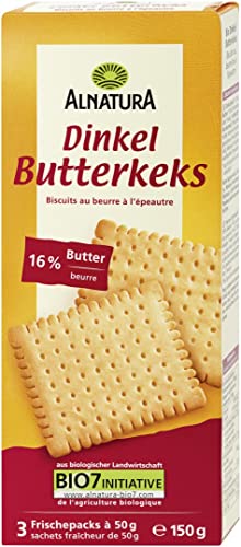 Alnatura Bio Dinkel Butterkeks, 150 g Alnatura Bio Dinkel Butterkeks, 150 g von Alnatura