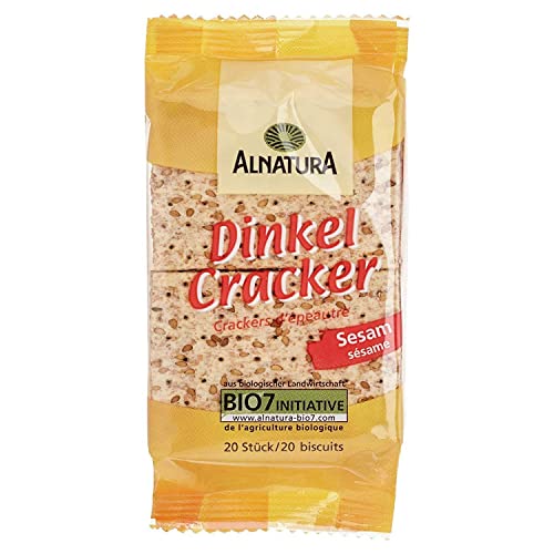 Alnatura Bio Dinkel Cracker Sesam, 100 g Alnatura Bio Dinkel Cracker Sesam, 100 g von Alnatura