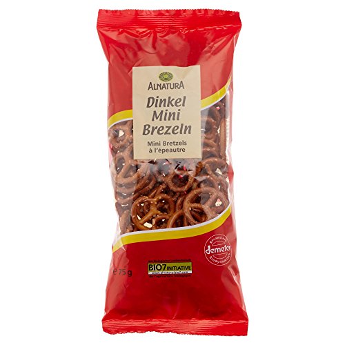 Alnatura Bio Dinkel-Minibrezeln, 75g Alnatura Bio Dinkel-Minibrezeln, 75g von Alnatura