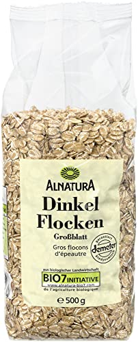 Alnatura Bio Dinkelflocken Großblatt, 500g Alnatura Bio Dinkelflocken Großblatt, 500g von Alnatura