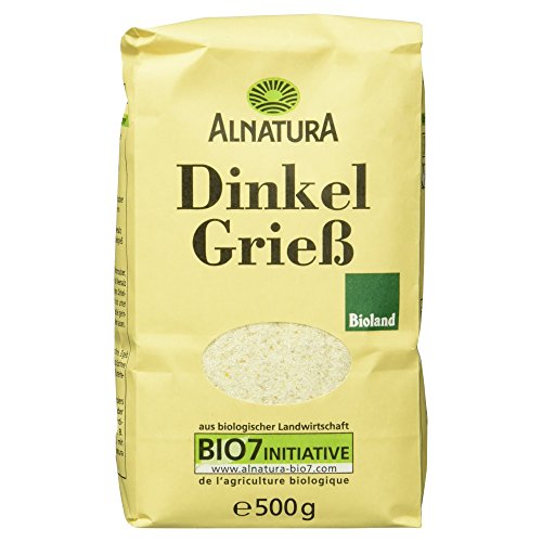 Alnatura Bio Dinkelgrieß, 500g Alnatura Bio Dinkelgrieß, 500g von Alnatura