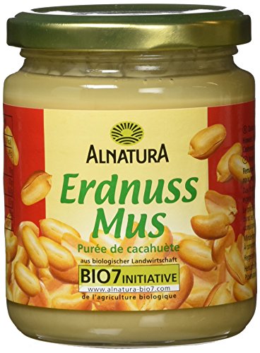 Alnatura Bio Erdnussmus, 6er Pack (6 x 250 g) von Alnatura