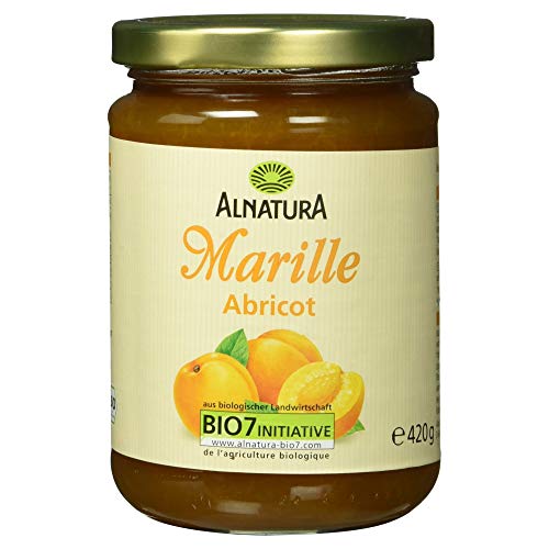 Alnatura Bio Fruchtaufstrich Marille, vegan, 6er Pack (6 x 420 g) von Alnatura