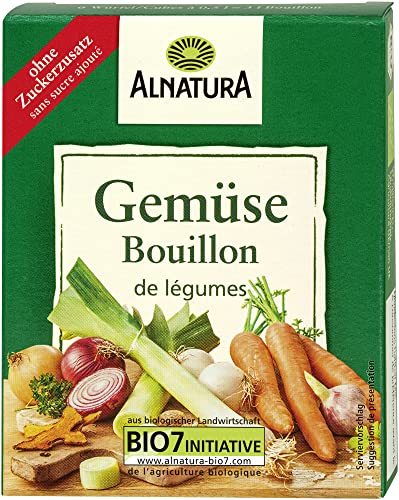 Alnatura Bio Gemüse Bouillon Würfel, 6 Würfel, 66g Alnatura Bio Gemüse Bouillon Würfel, 6 Würfel, 66g von Alnatura