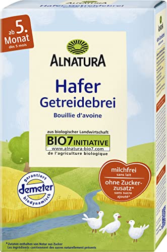 Alnatura Bio Hafer Getreidebrei nach dem 4. Monat, 250 g Alnatura Bio Hafer Getreidebrei nach dem 4. Monat, 250 g von Alnatura