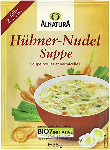 Alnatura Bio Hühner Nudel Suppe, 38g Alnatura Bio Hühner Nudel Suppe, 38g von Alnatura