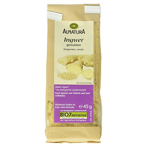 Alnatura Bio Ingwer gemahlen, 45g Alnatura Bio Ingwer gemahlen, 45g von Alnatura