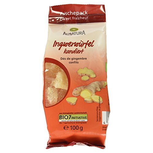 Alnatura Bio Ingwerwürfel Kandiert, 100g Alnatura Bio Ingwerwürfel Kandiert, 100g von Alnatura