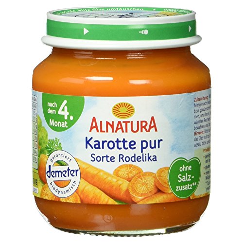 Alnatura Bio Karotte pur, nach dem 4. Monat, 125g Alnatura Bio Karotte pur, nach dem 4. Monat, 125g von Alnatura