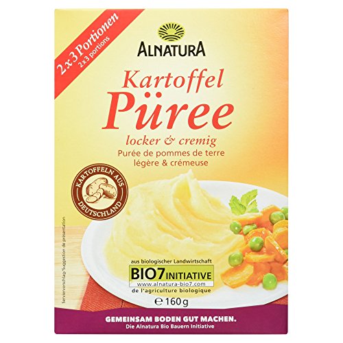 Alnatura Bio Kartoffelpüree, 160g Alnatura Bio Kartoffelpüree, 160g von Alnatura