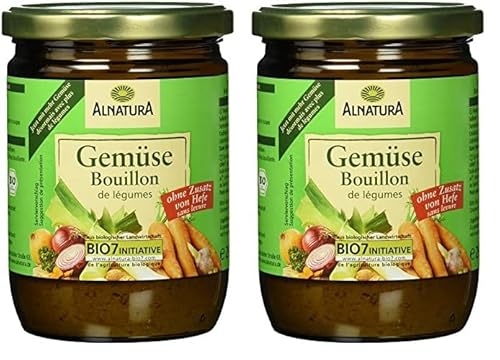 Alnatura Bio Klare Gemüsebrühe, 290g (Packung mit 2) von Alnatura
