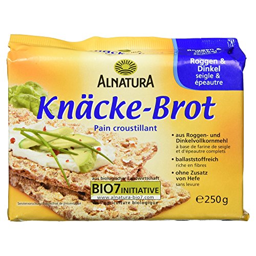 Alnatura Bio Knäckebrot Roggen und Dinkel, 250 g Alnatura Bio Knäckebrot Roggen und Dinkel, 250 g von Alnatura