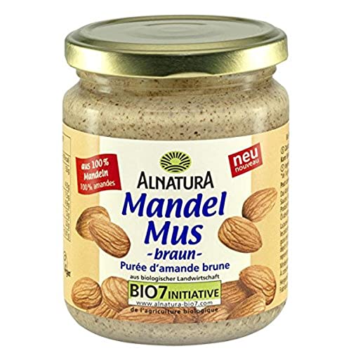 Alnatura Bio Mandelmus braun, 250 g Alnatura Bio Mandelmus braun, 250 g von Alnatura
