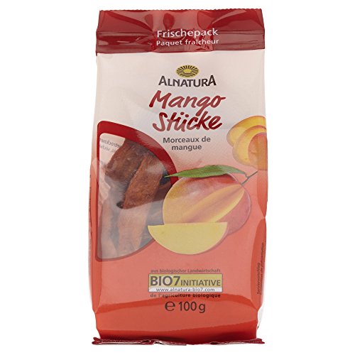 Alnatura Bio Mangostücke Getrocknet, 100g Alnatura Bio Mangostücke Getrocknet, 100g von Alnatura