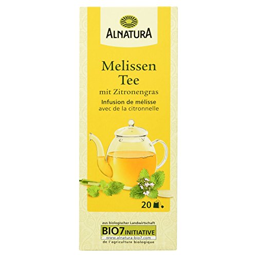 Alnatura Bio Melissen-Tee mit Zitronengras, 20 Beutel, 30g Alnatura Bio Melissen-Tee mit Zitronengras, 20 Beutel, 30g von Alnatura