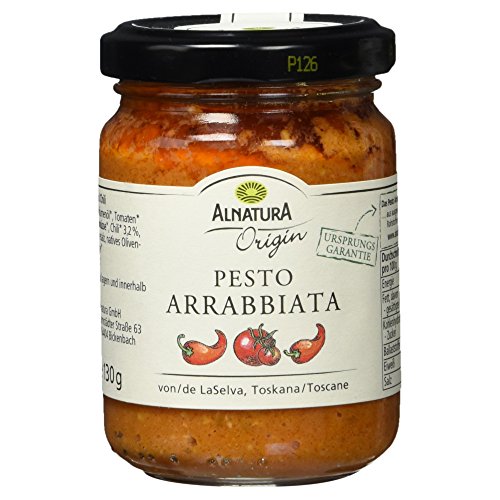 Alnatura Bio Origin Pesto Arrabbiata, 130g von Alnatura