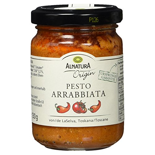 Alnatura Bio Origin Pesto Arrabbiata, 130g Alnatura Bio Origin Pesto Arrabbiata, 130g von Alnatura