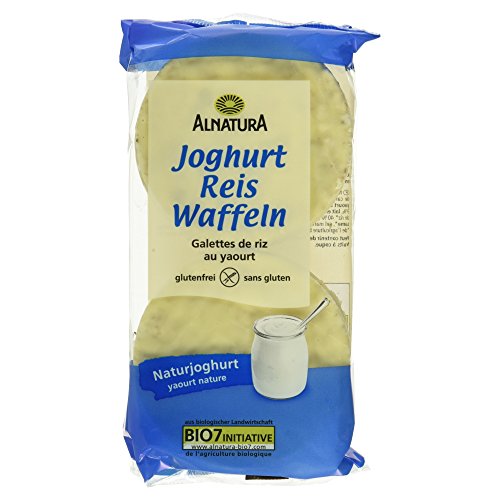 Alnatura Bio Reiswaffeln, Joghurt, 100g Alnatura Bio Reiswaffeln, Joghurt, 100g von Alnatura