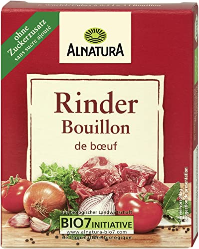 Alnatura Bio Rinderbouillon, 6 Würfel, 66 g Alnatura Bio Rinderbouillon, 6 Würfel, 66 g von Alnatura