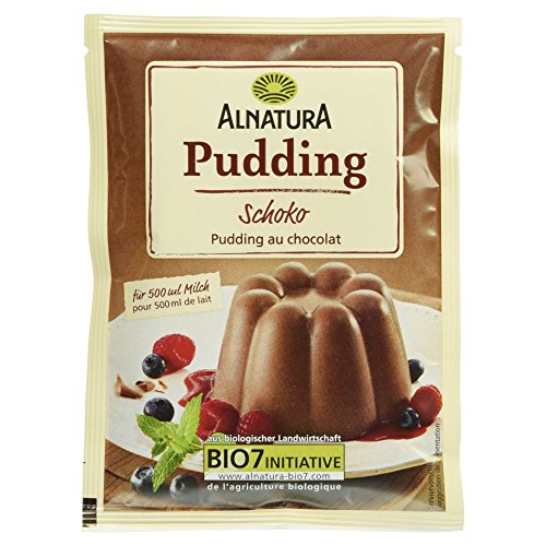 Alnatura Bio Schokopudding, glutenfrei, vegan, 6er Pack (6 x 138 g) von Alnatura