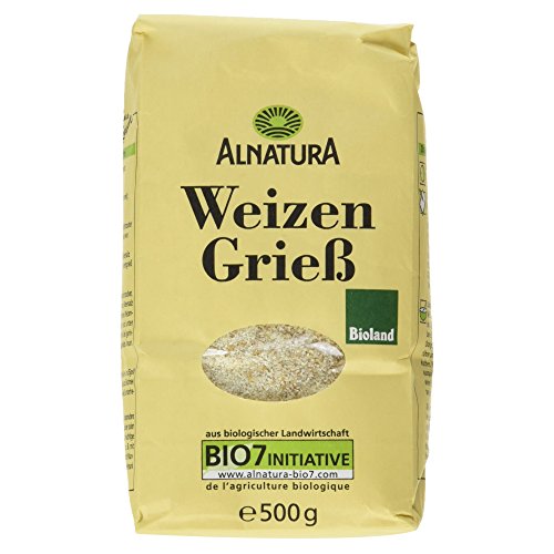 Alnatura Bio Weizengrieß, 500g Alnatura Bio Weizengrieß, 500g von Alnatura