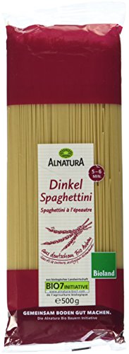 Alnatura Bioland Dinkel-Spaghettini, 0,5 kg Alnatura Bioland Dinkel-Spaghettini, 0,5 kg von Alnatura
